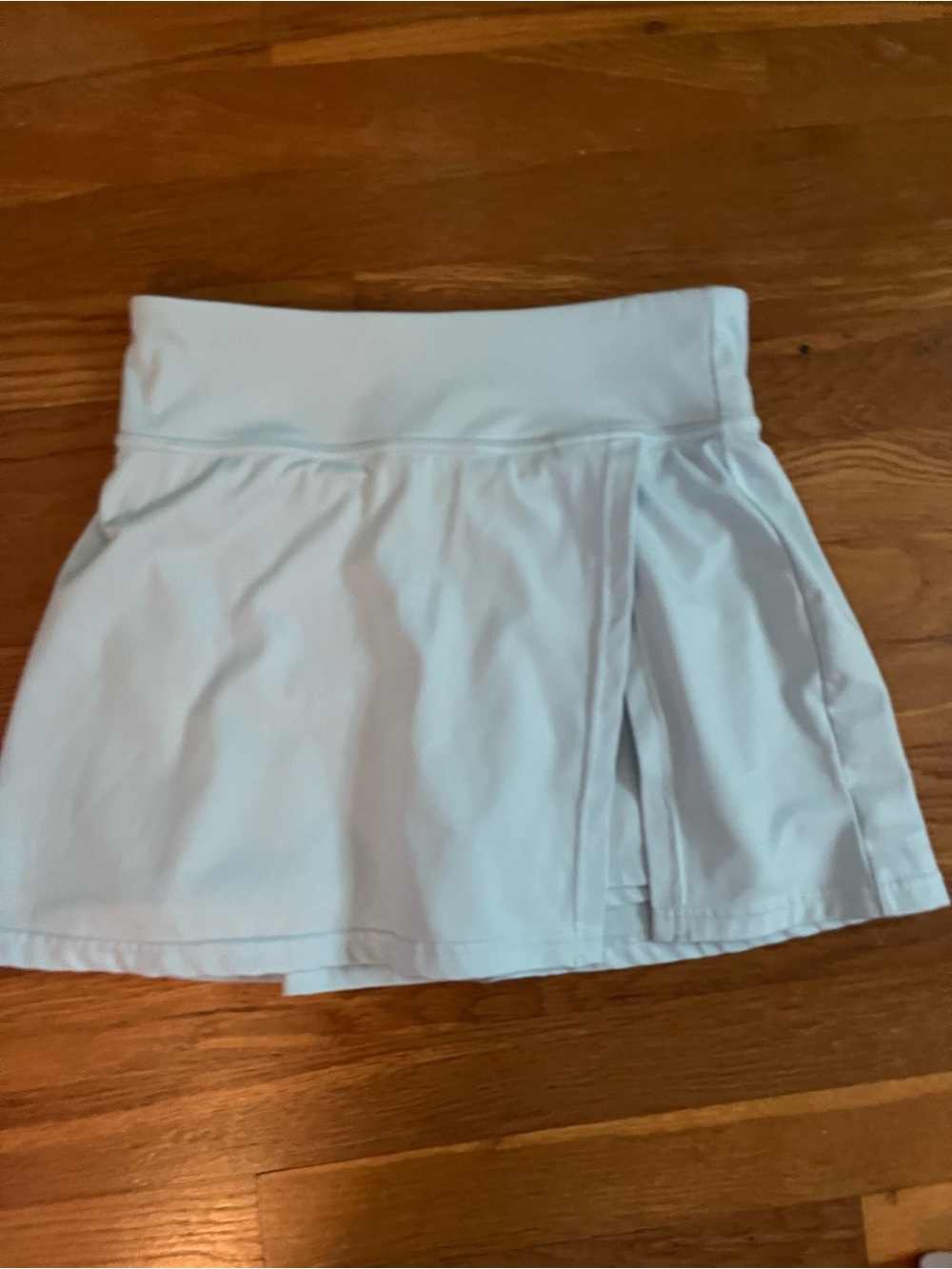 PacSun Light Blue Athletic Skort with Front Pleat
